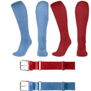 Baseball Socks & Belt Bundle