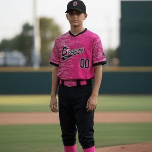 Pink Collection Baseball Jersey
